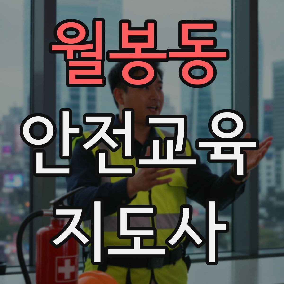 월봉동 안전교육지도사 자격증 겨울철 화재·빙판 안전교육 포인트