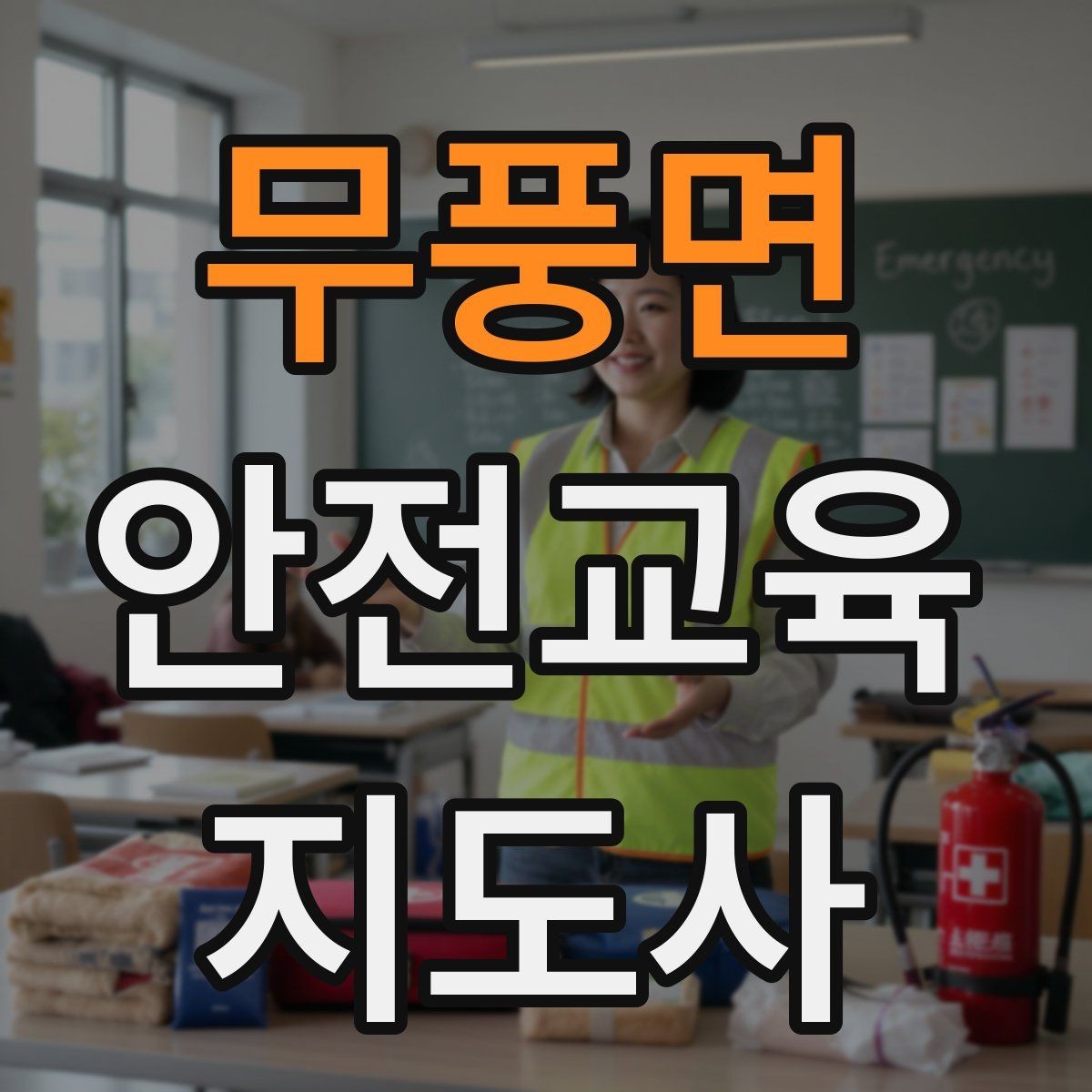 무풍면 안전교육지도사 자격증 취득 후 활동 영역 넓히기