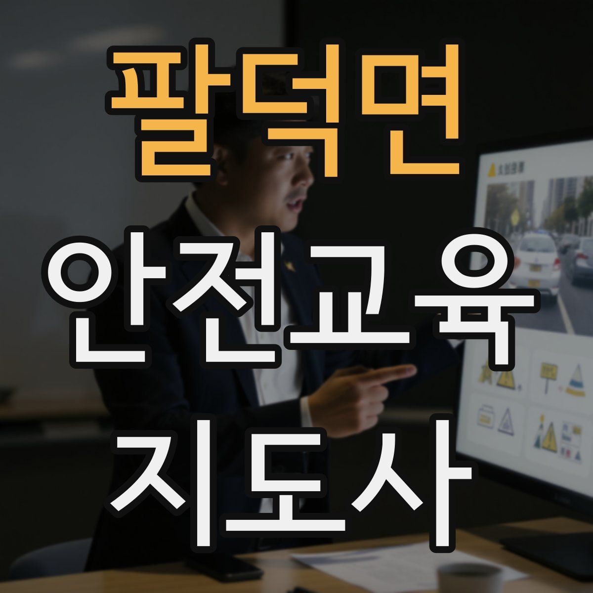 팔덕면 안전교육지도사 자격증 수업 참여를 이끄는 진행 멘트 예시