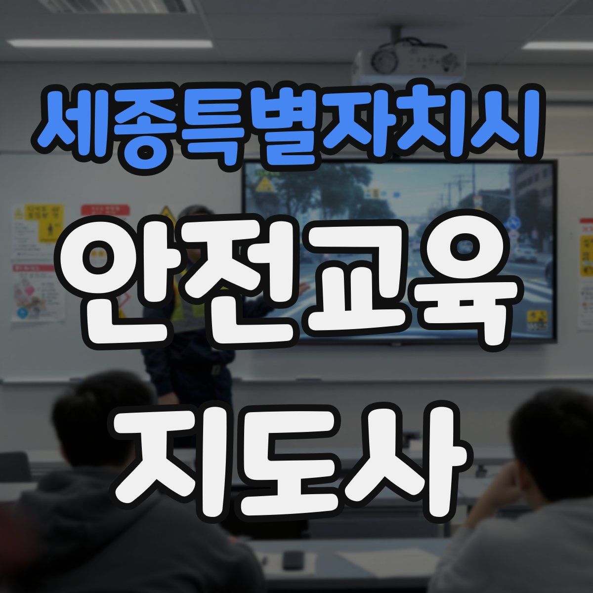 세종특별자치시 안전교육지도사 자격증