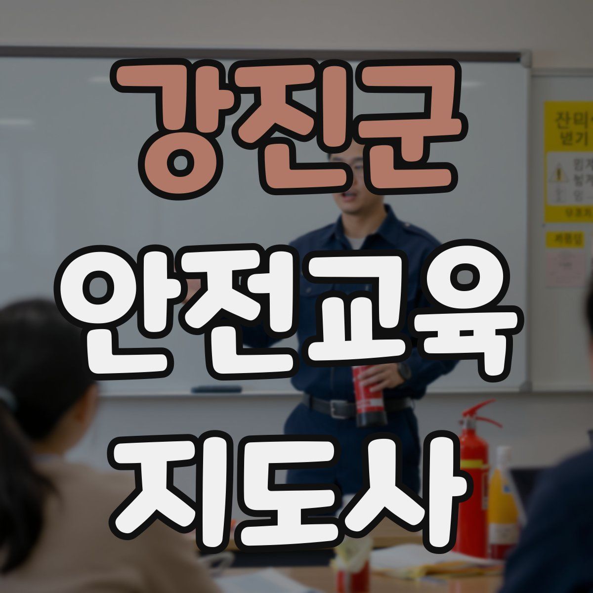 강진군 안전교육지도사 자격증