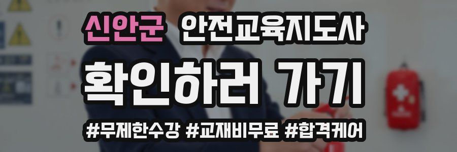 신안군 안전교육지도사 자격증