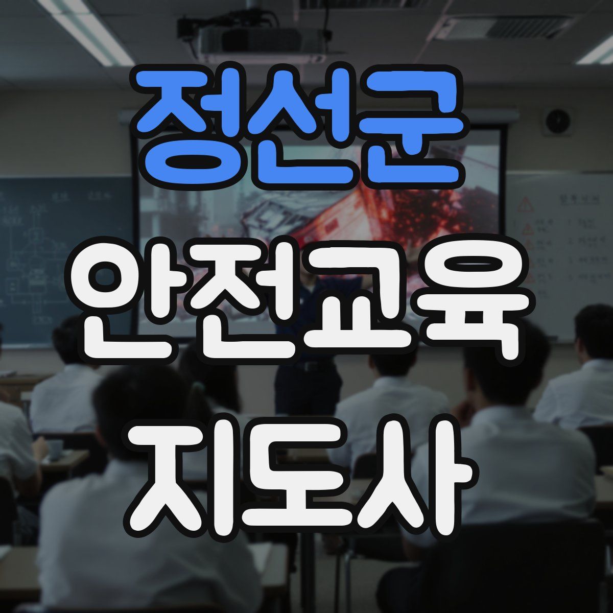 정선군 안전교육지도사 자격증
