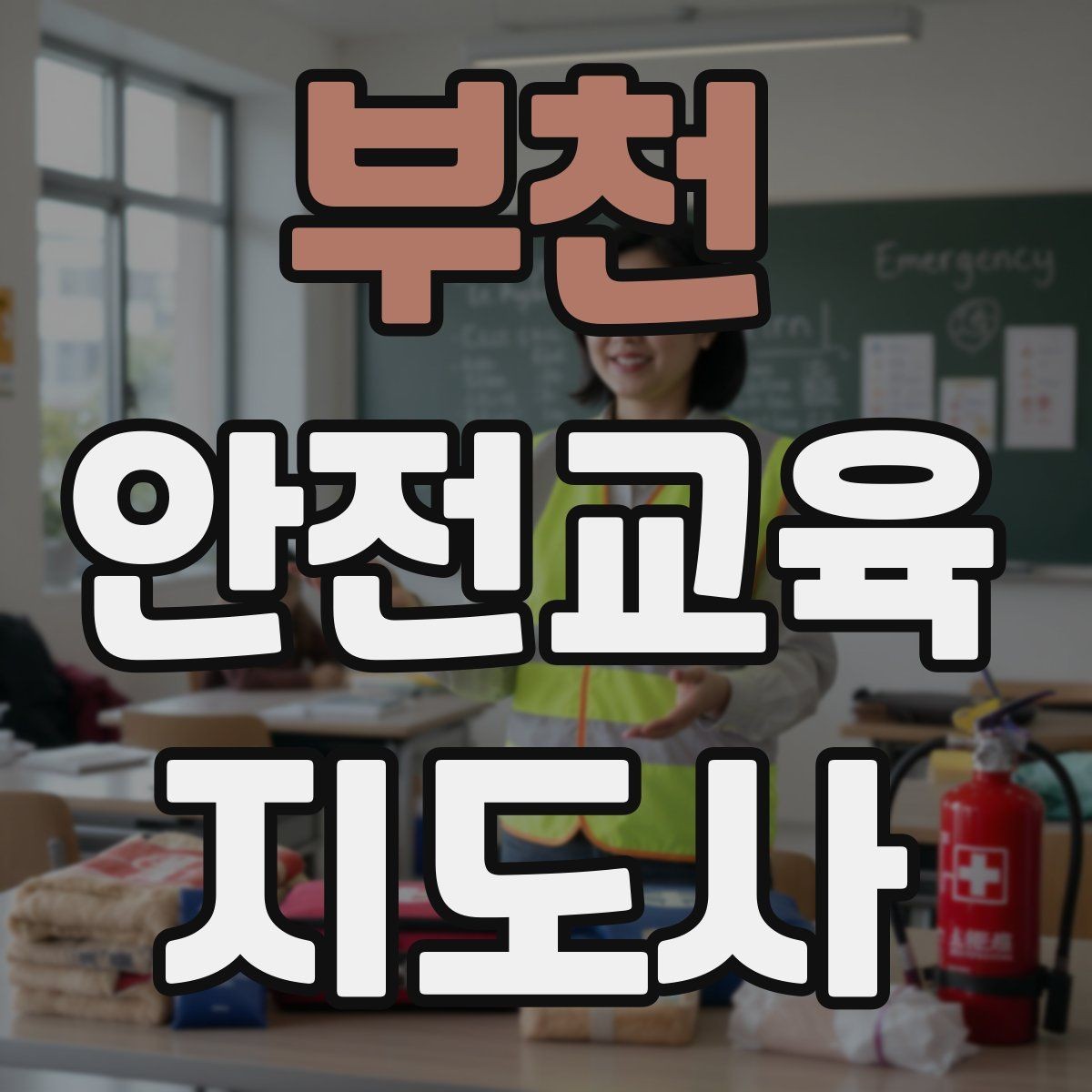 부천 안전교육지도사 자격증 교육 효과 높이는 지도 방법