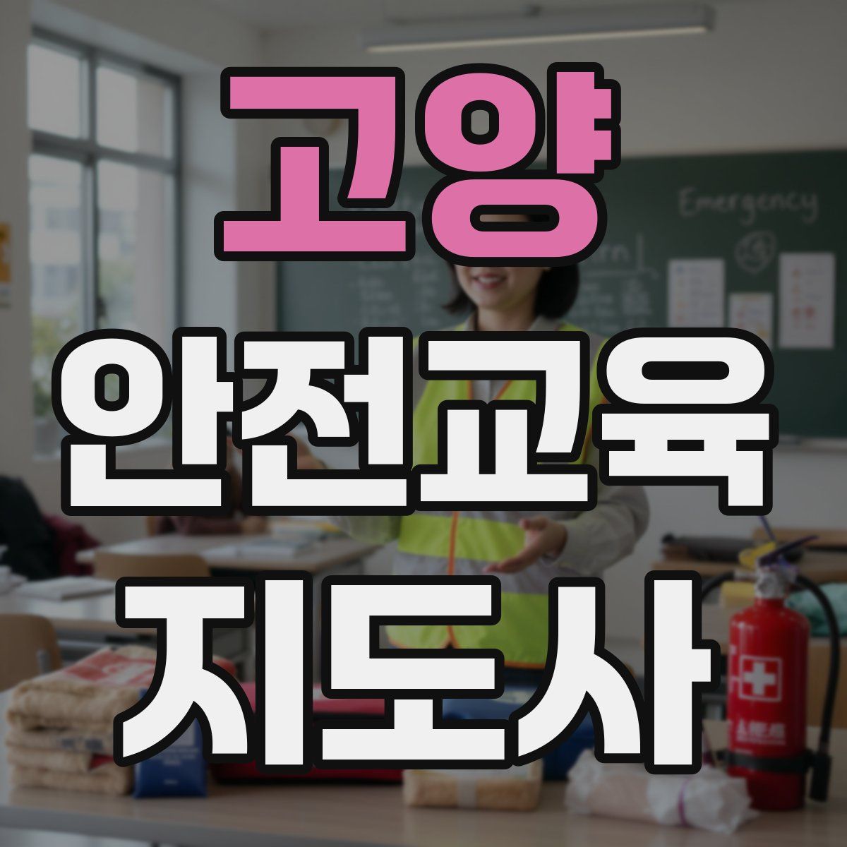 고양 안전교육지도사 자격증