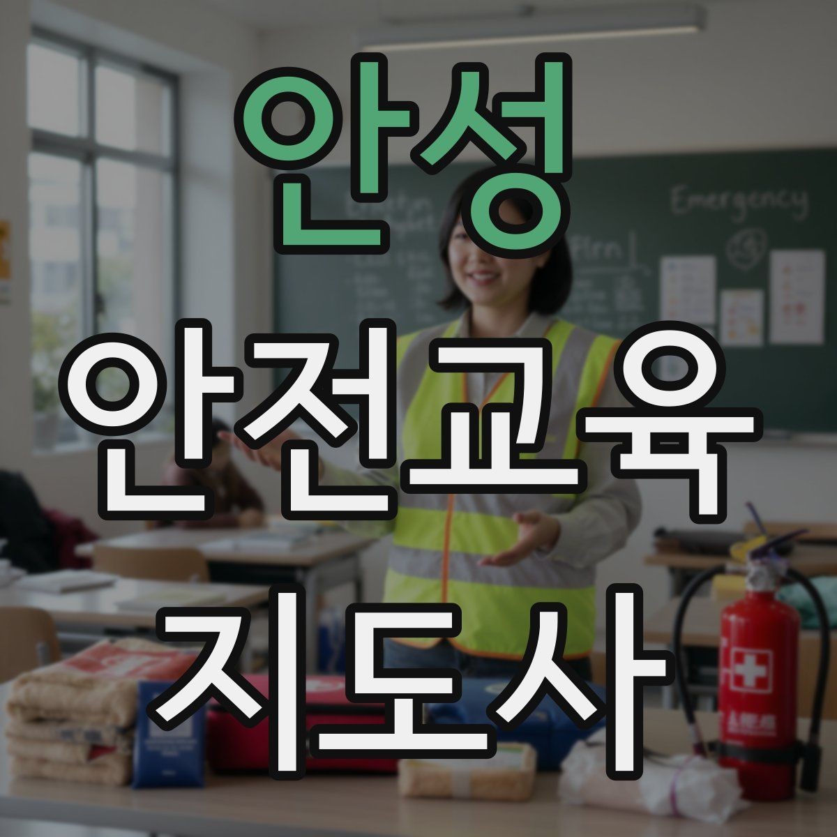 안성 안전교육지도사 자격증 출강 전 계약·안내에서 확인할 것