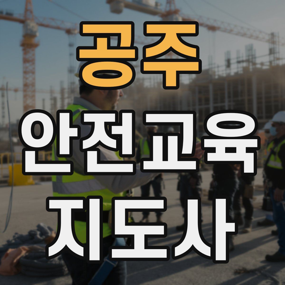 공주 안전교육지도사 자격증