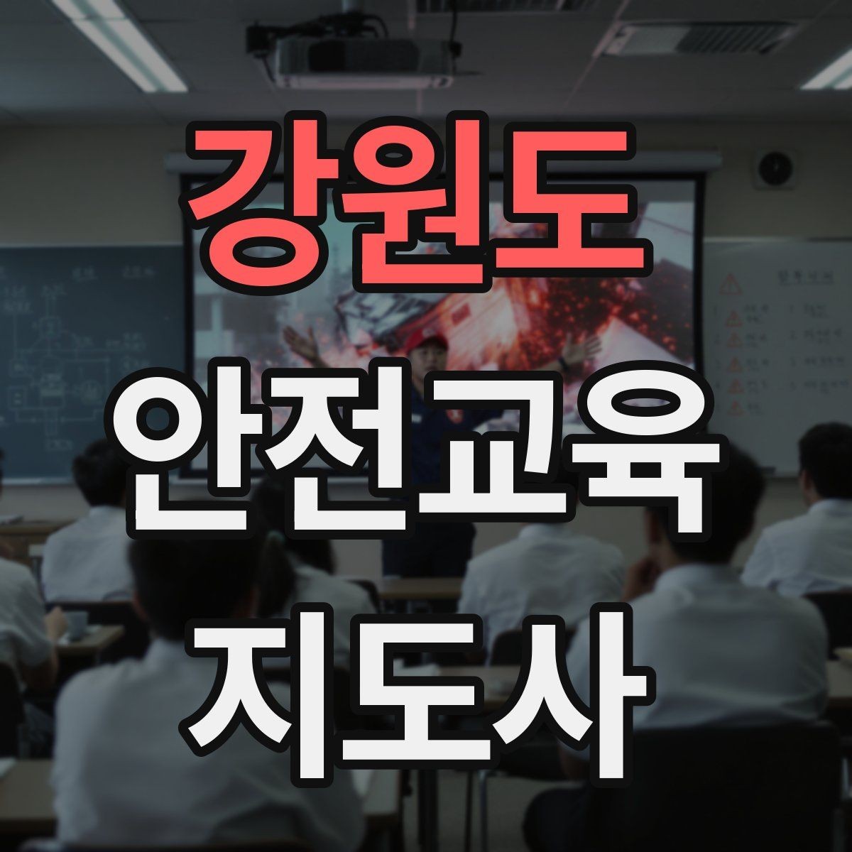 강원도 안전교육지도사 자격증 취득 후 교육 활동 사례 소개