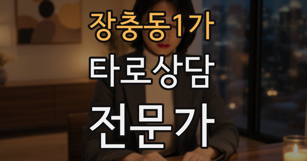 장충동1가 타로상담전문가 자격증