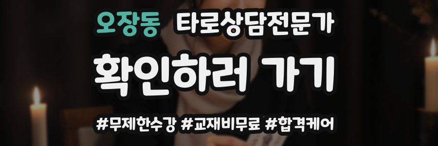 오장동 타로상담전문가 자격증
