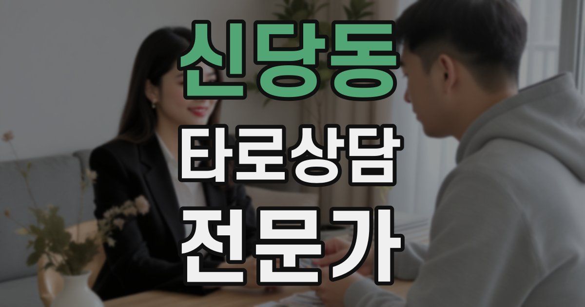 신당동 타로상담전문가 자격증