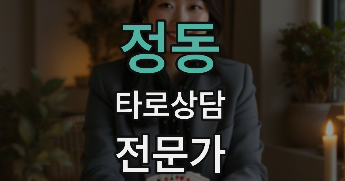 정동 타로상담전문가 자격증