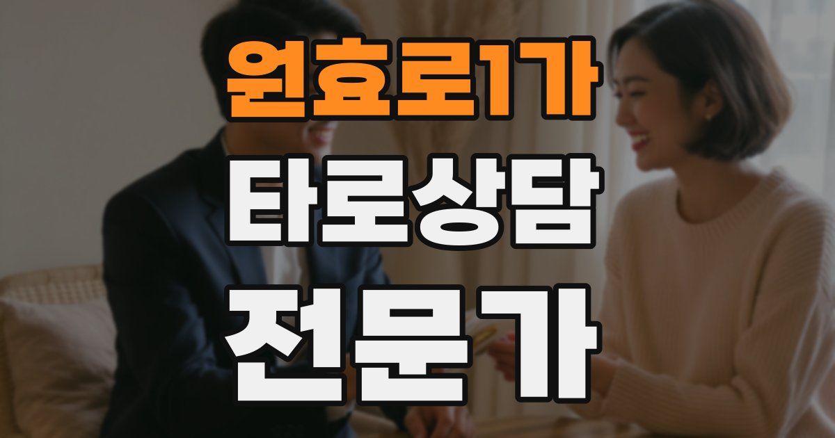 원효로1가 타로상담전문가 자격증