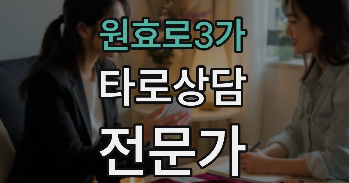 원효로3가 타로상담전문가 자격증