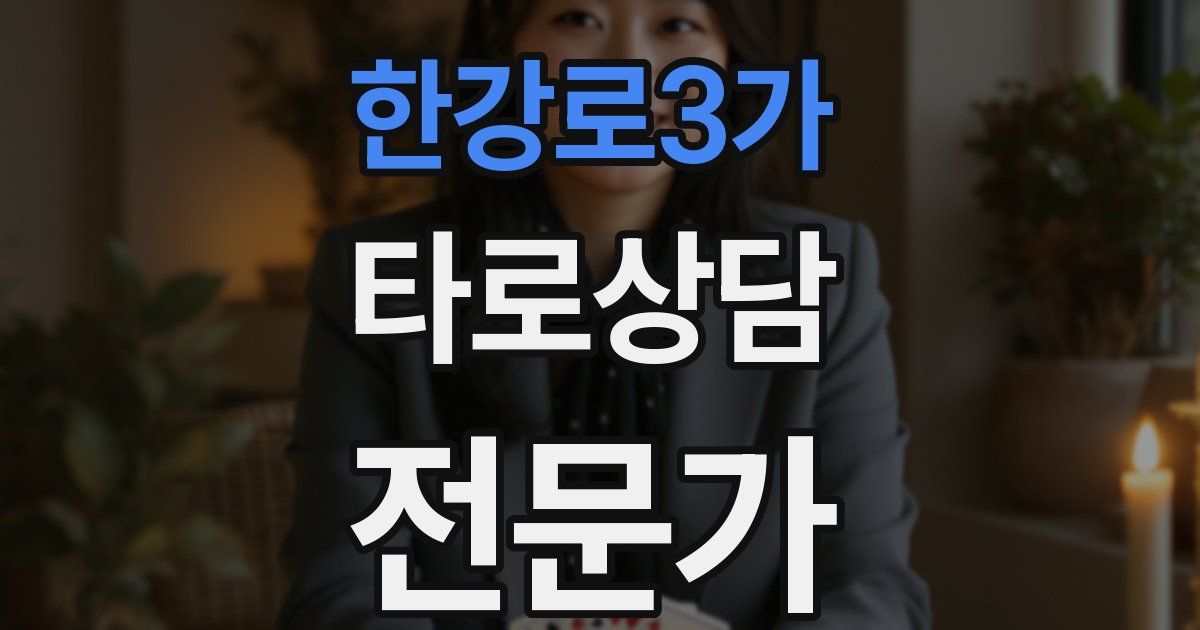 한강로3가 타로상담전문가 자격증