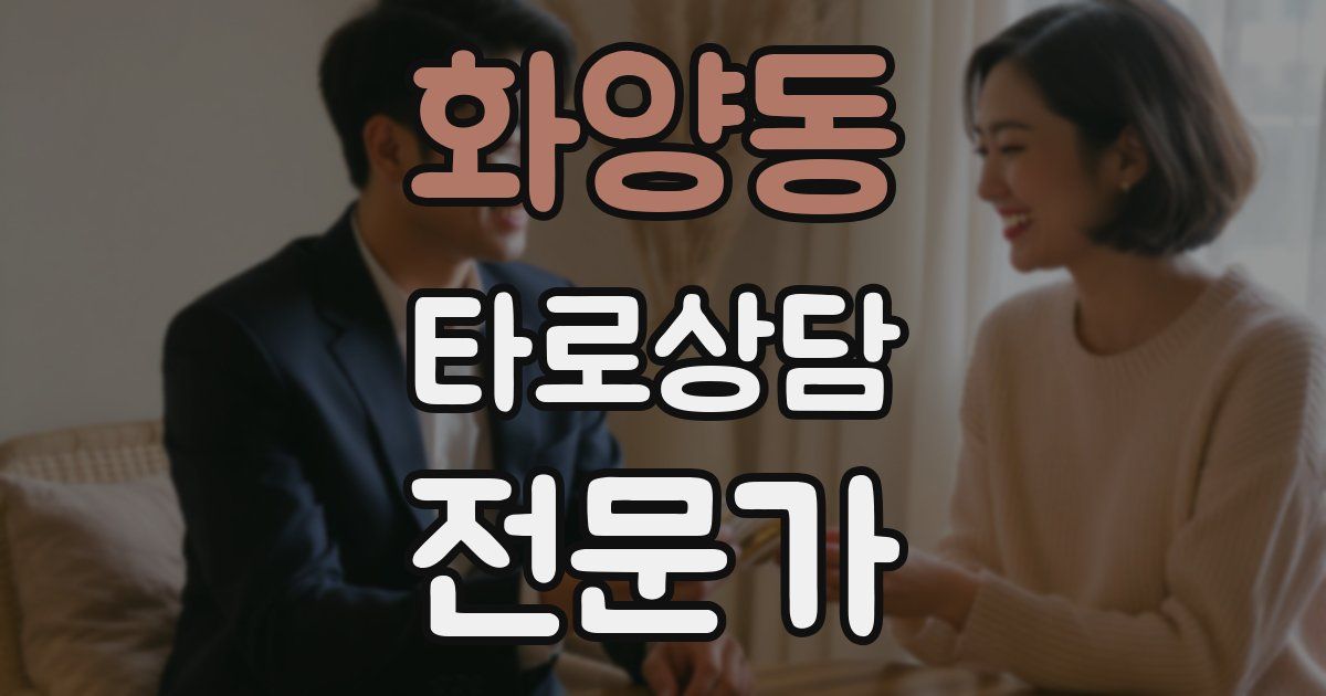 화양동 타로상담전문가 자격증