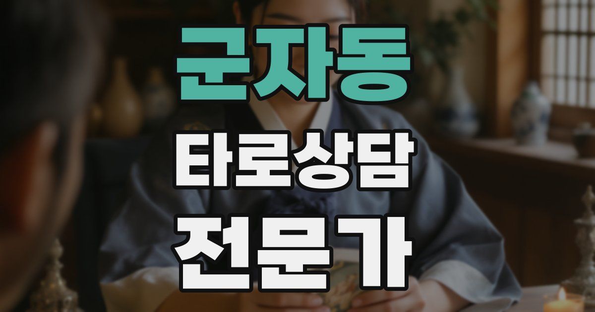 군자동 타로상담전문가 자격증