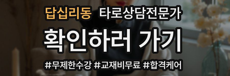답십리동 타로상담전문가 자격증