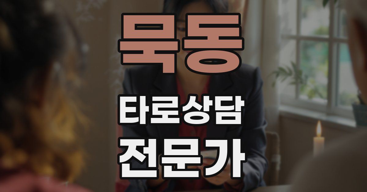 묵동 타로상담전문가 자격증