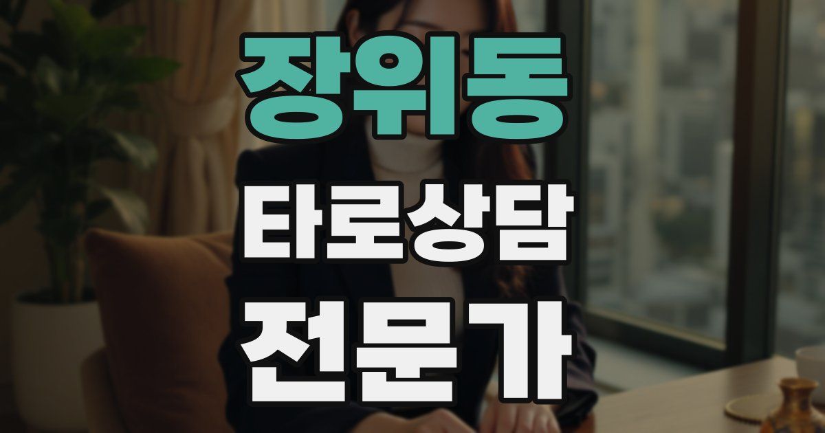 장위동 타로상담전문가 자격증
