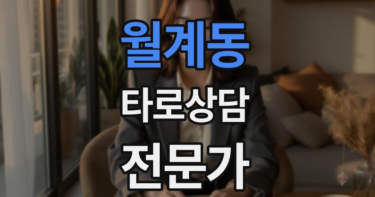 월계동 타로상담전문가 자격증