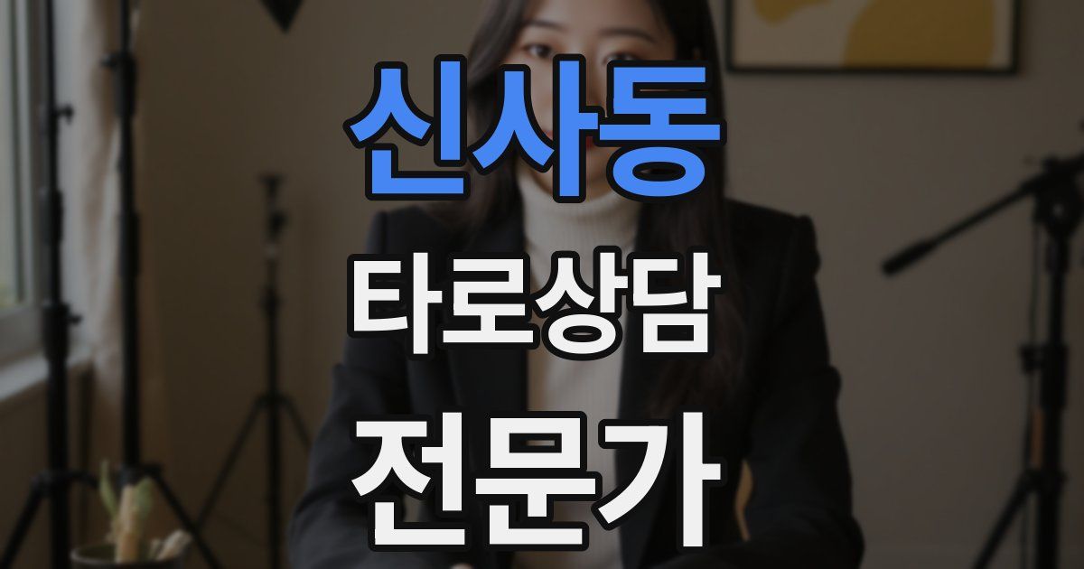 신사동 타로상담전문가 자격증