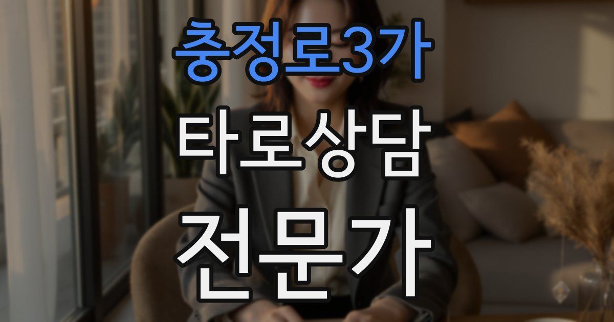 충정로3가 타로상담전문가 자격증