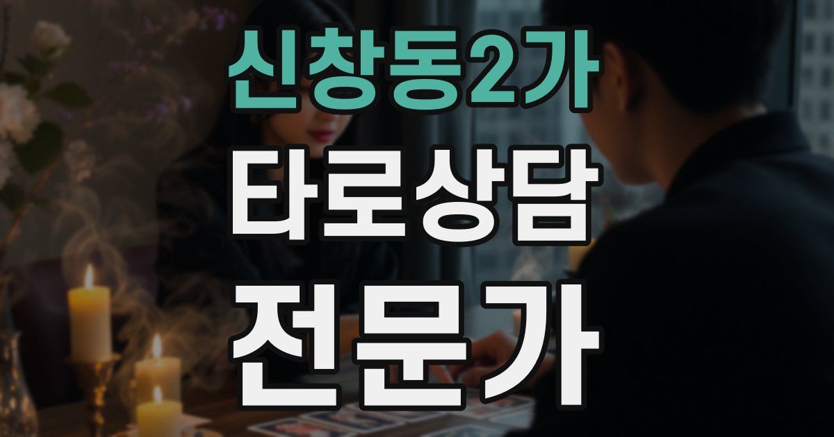 신창동2가 타로상담전문가 자격증