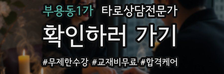 부용동1가 타로상담전문가 자격증