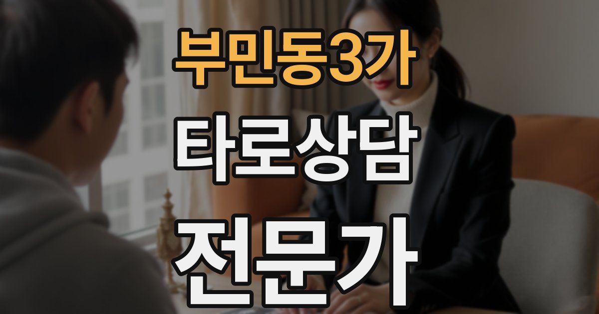 부민동3가 타로상담전문가 자격증