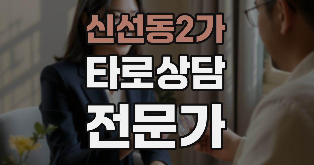 신선동2가 타로상담전문가 자격증