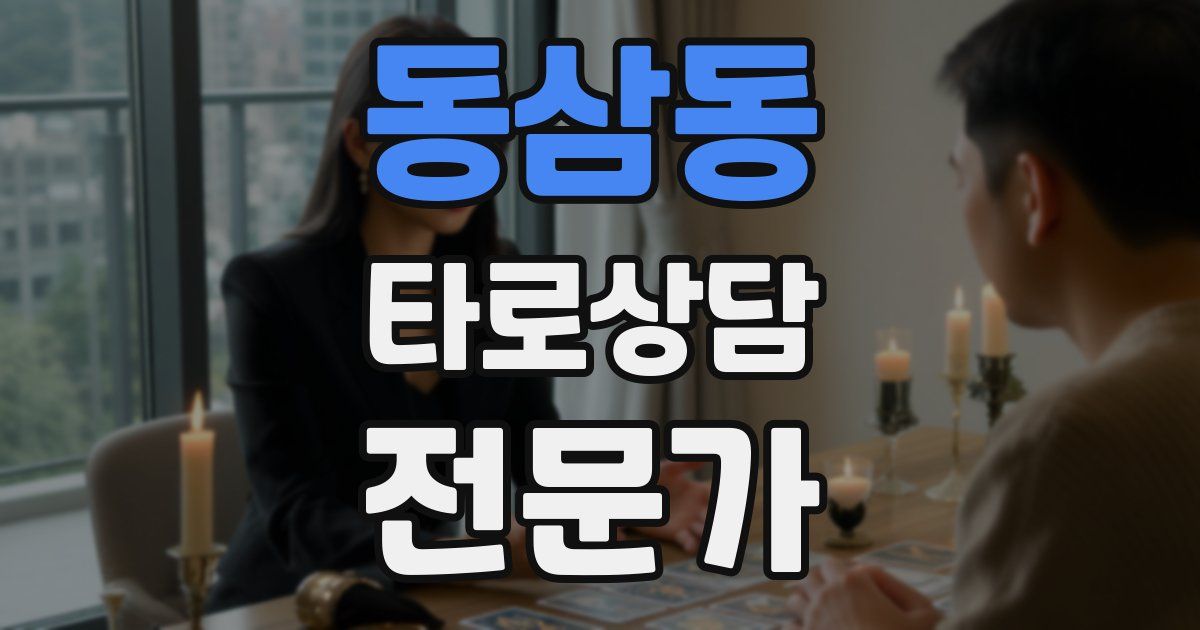 동삼동 타로상담전문가 자격증