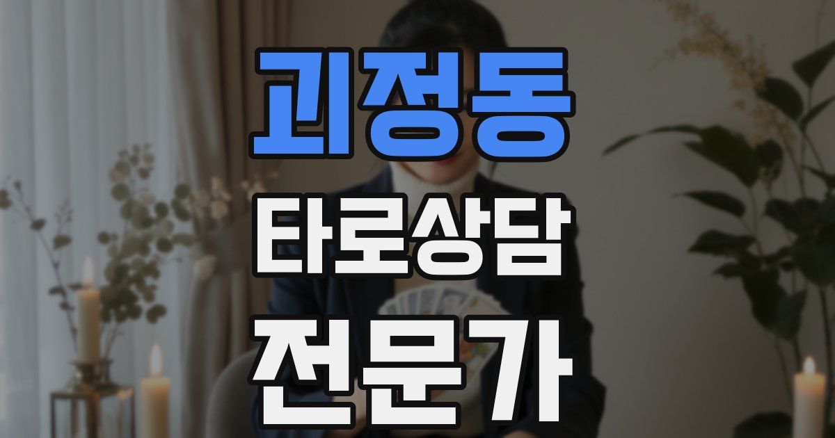 괴정동 타로상담전문가 자격증