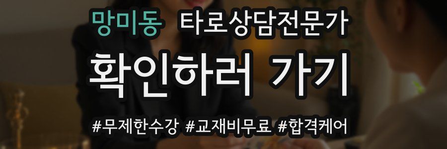 망미동 타로상담전문가 자격증