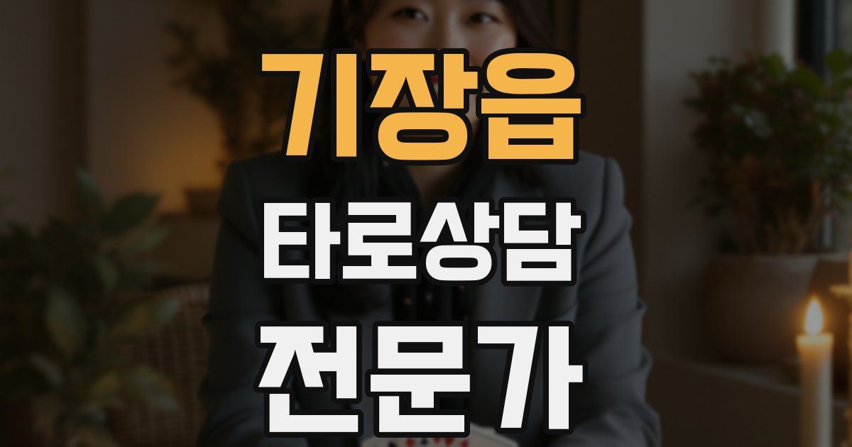 기장읍 타로상담전문가 자격증