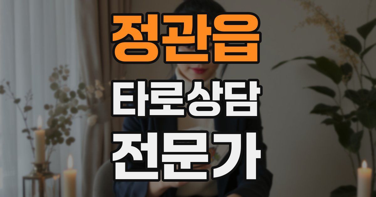정관읍 타로상담전문가 자격증