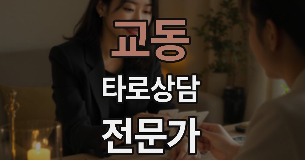 교동 타로상담전문가 자격증