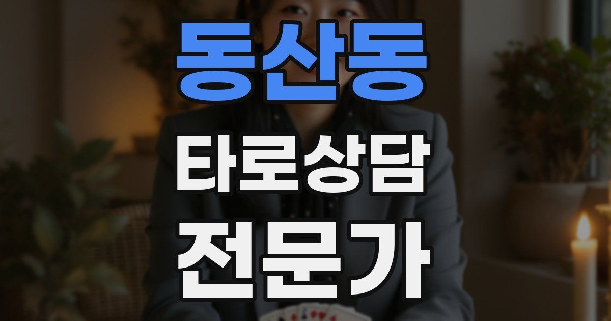 동산동 타로상담전문가 자격증