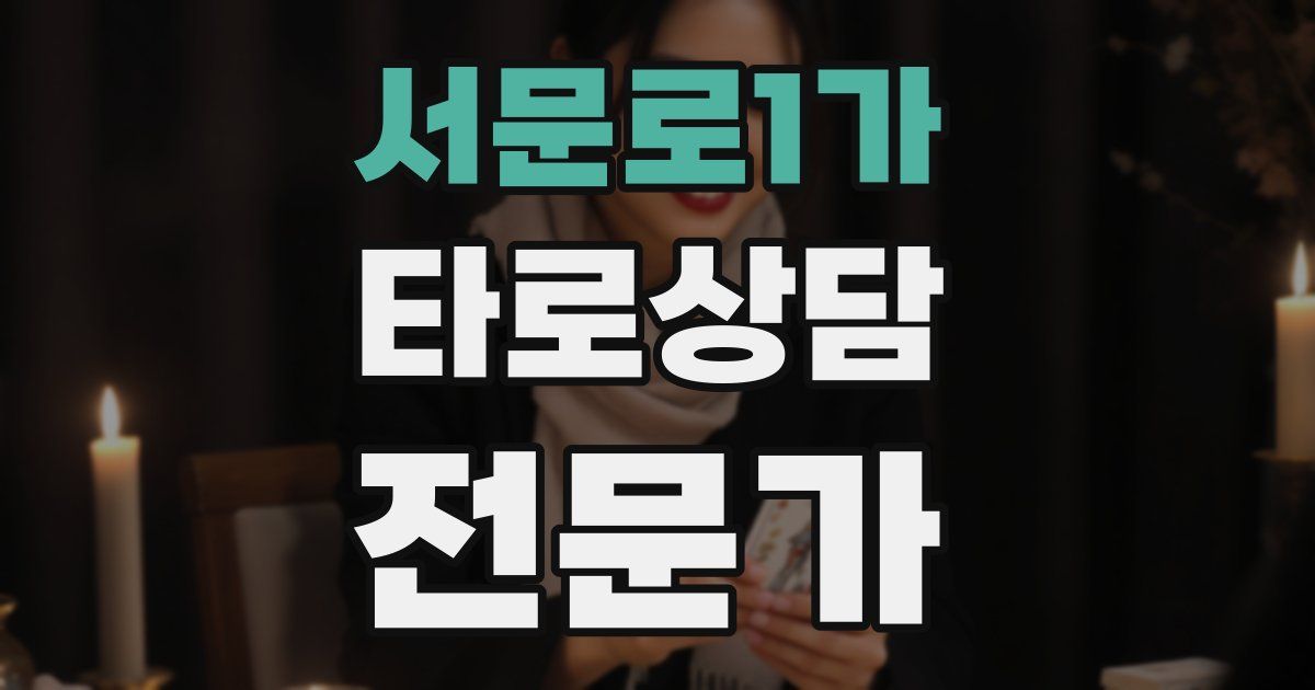 서문로1가 타로상담전문가 자격증