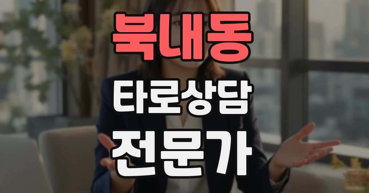 북내동 타로상담전문가 자격증