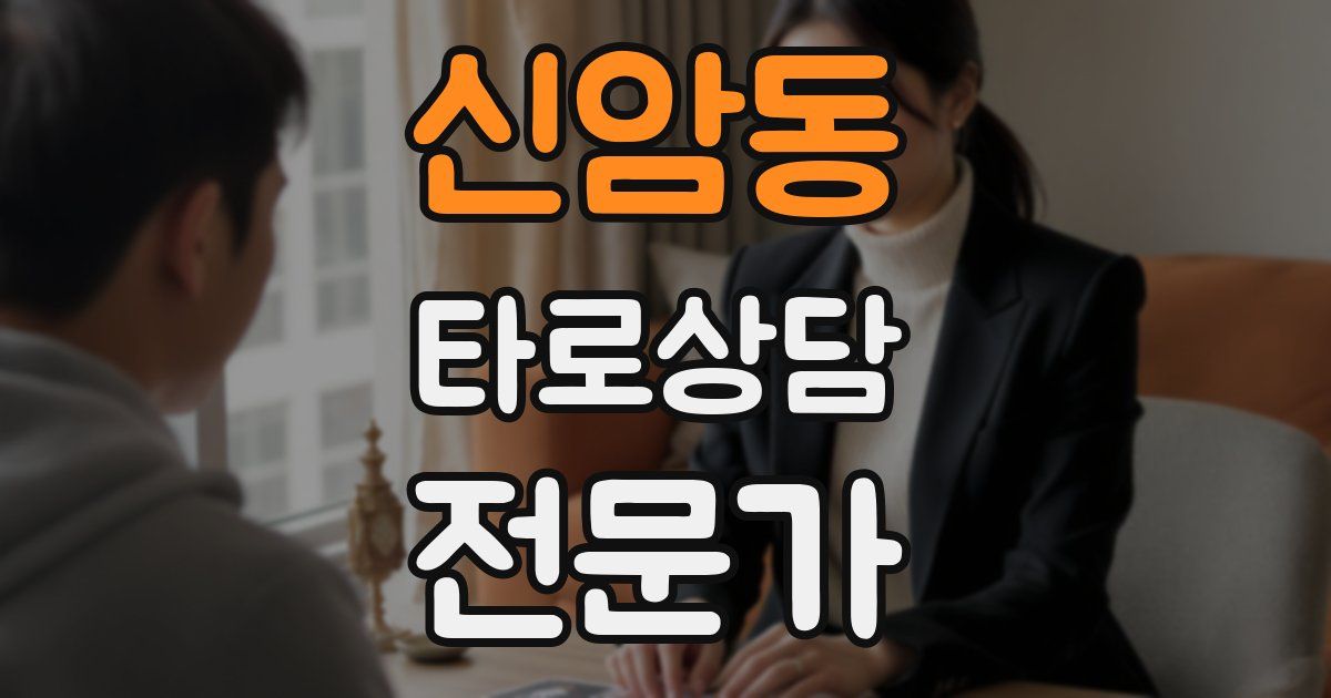신암동 타로상담전문가 자격증