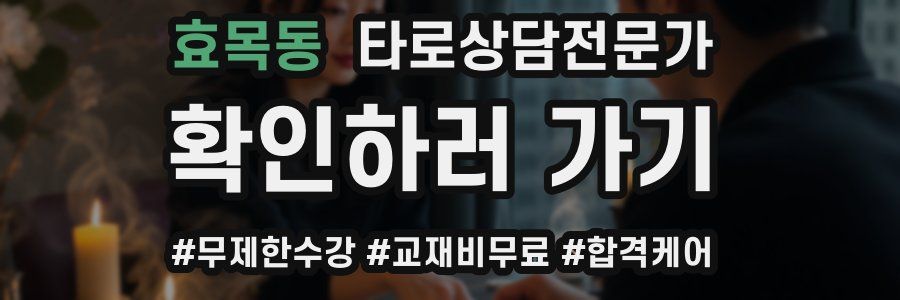 효목동 타로상담전문가 자격증