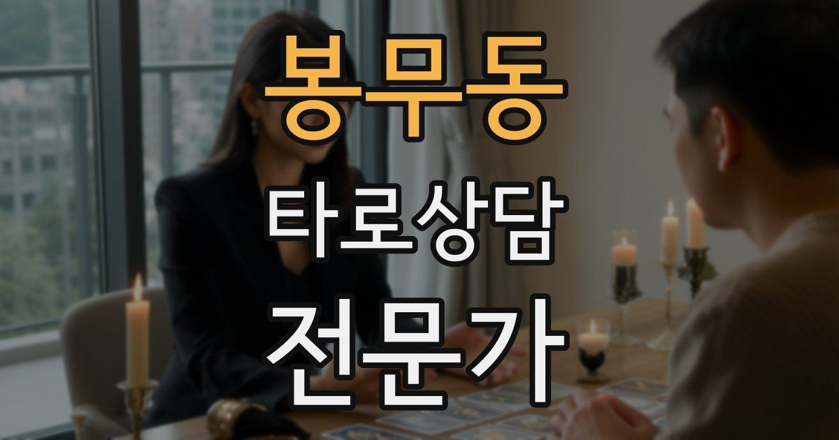 봉무동 타로상담전문가 자격증