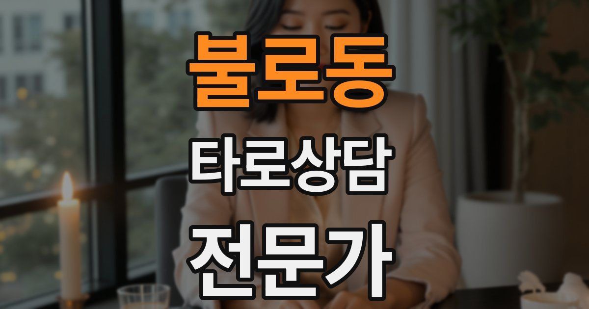 불로동 타로상담전문가 자격증