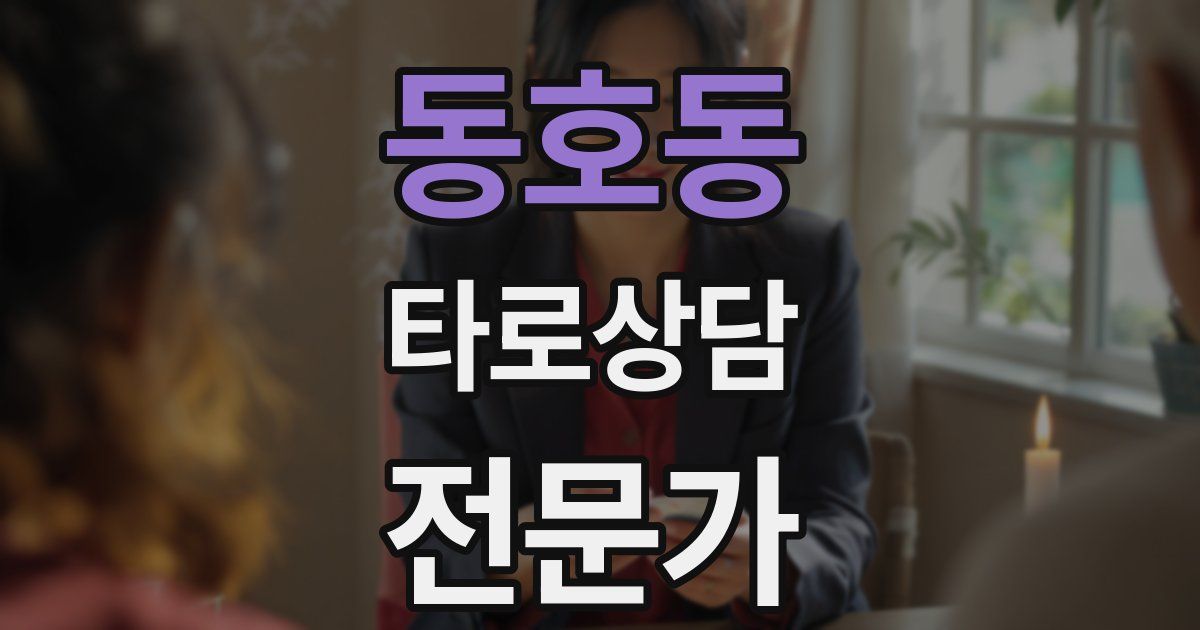 동호동 타로상담전문가 자격증