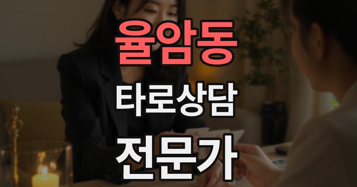 율암동 타로상담전문가 자격증