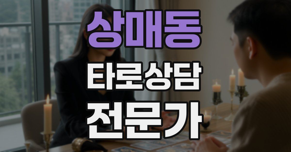 상매동 타로상담전문가 자격증