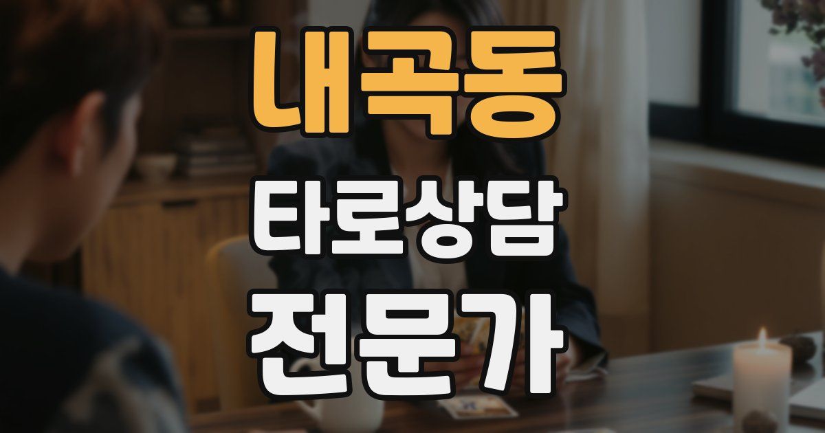 내곡동 타로상담전문가 자격증