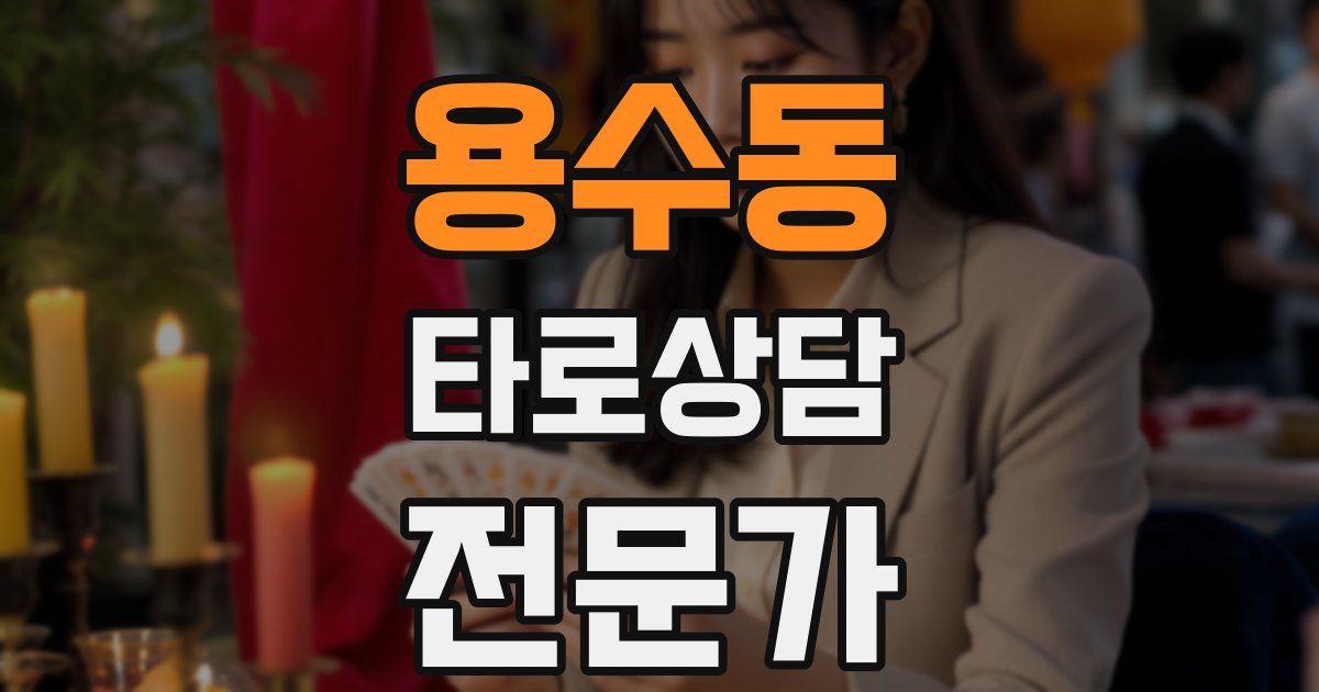 용수동 타로상담전문가 자격증