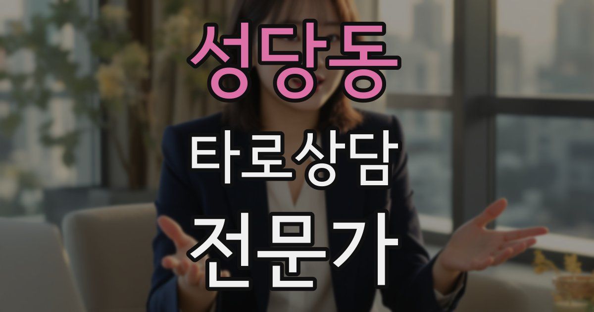 성당동 타로상담전문가 자격증